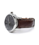 buy online H. Moser & Cie. Perpetual Calendar 1341 platinum preowned watch at A Collected Man