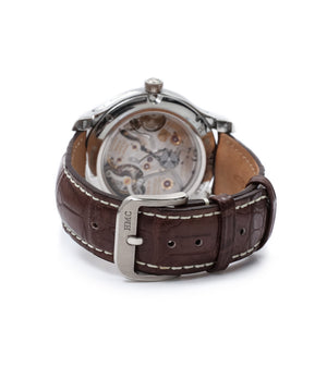 buy rare watch H. Moser & Cie. Perpetual Calendar 1341 platinum preowned watch at A Collected Man