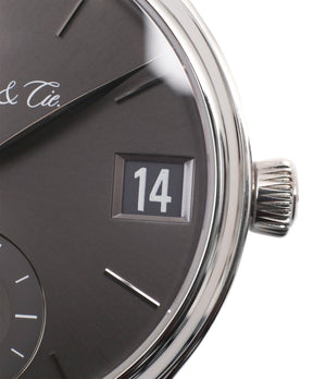 quick change flash date H. Moser & Cie. Perpetual Calendar 1341 platinum preowned watch at A Collected Man