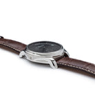 platinum dress watch H. Moser & Cie. Perpetual Calendar 1341 platinum preowned watch at A Collected Man