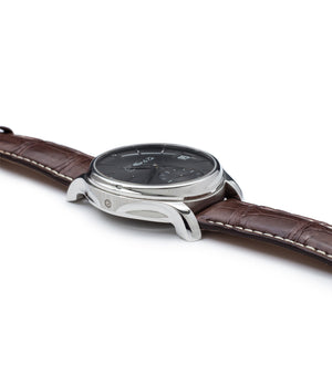 platinum dress watch H. Moser & Cie. Perpetual Calendar 1341 platinum preowned watch at A Collected Man