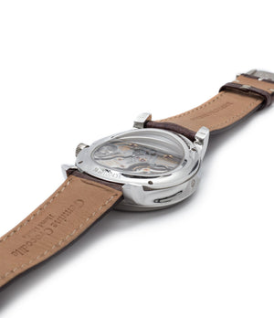 for sale H. Moser & Cie. Perpetual Calendar 1341 platinum preowned watch at A Collected Man