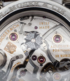 leap year indicator movement H. Moser & Cie. Perpetual Calendar 1341 platinum preowned watch at A Collected Man