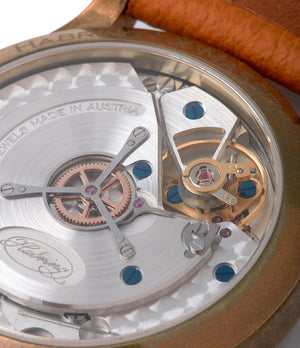 A11MS Massena Lab Habring2 Erwin LAB 01 Limited Edition bronze independent watchmaker dress watch for sale online at A Collected Man London UK rare watches