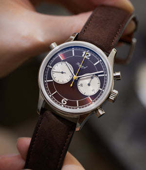 Habring Doppel 2 Stainless Steel | Brown Dial | A Collected Man London
