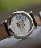 in-house movement Haldimann H12 blue dial time-only dress watch independent watchmaker for sale online A Collected Man London British specialist rare watches