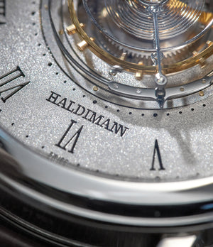 Haldimann H1 Flying Tourbillon | In-house calibre H-Zen-A | Platinum | A Collected Man