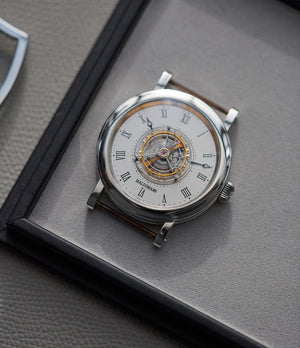 Haldimann H1 Flying Tourbillon | Dial | In-house calibre H-Zen-A | Platinum | A Collected Man