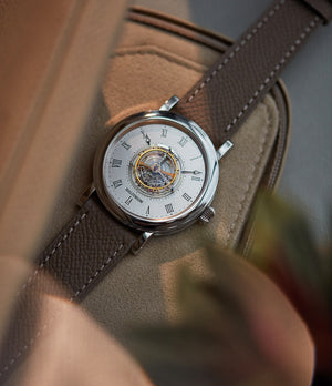 Haldimann H1 Flying Tourbillon | Dial | In-house calibre H-Zen-A | Platinum | A Collected Man