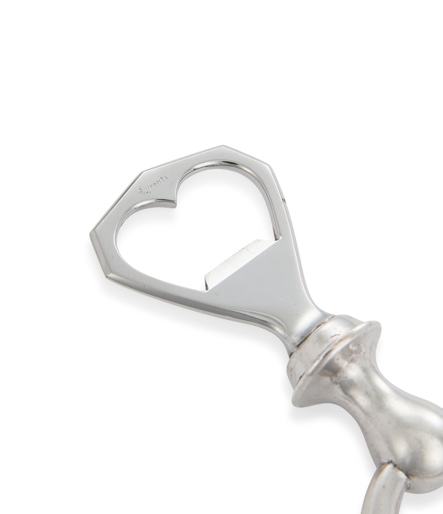 vintage Hermès Paris collectable bottle opener in silver tone at A Collected Man London
