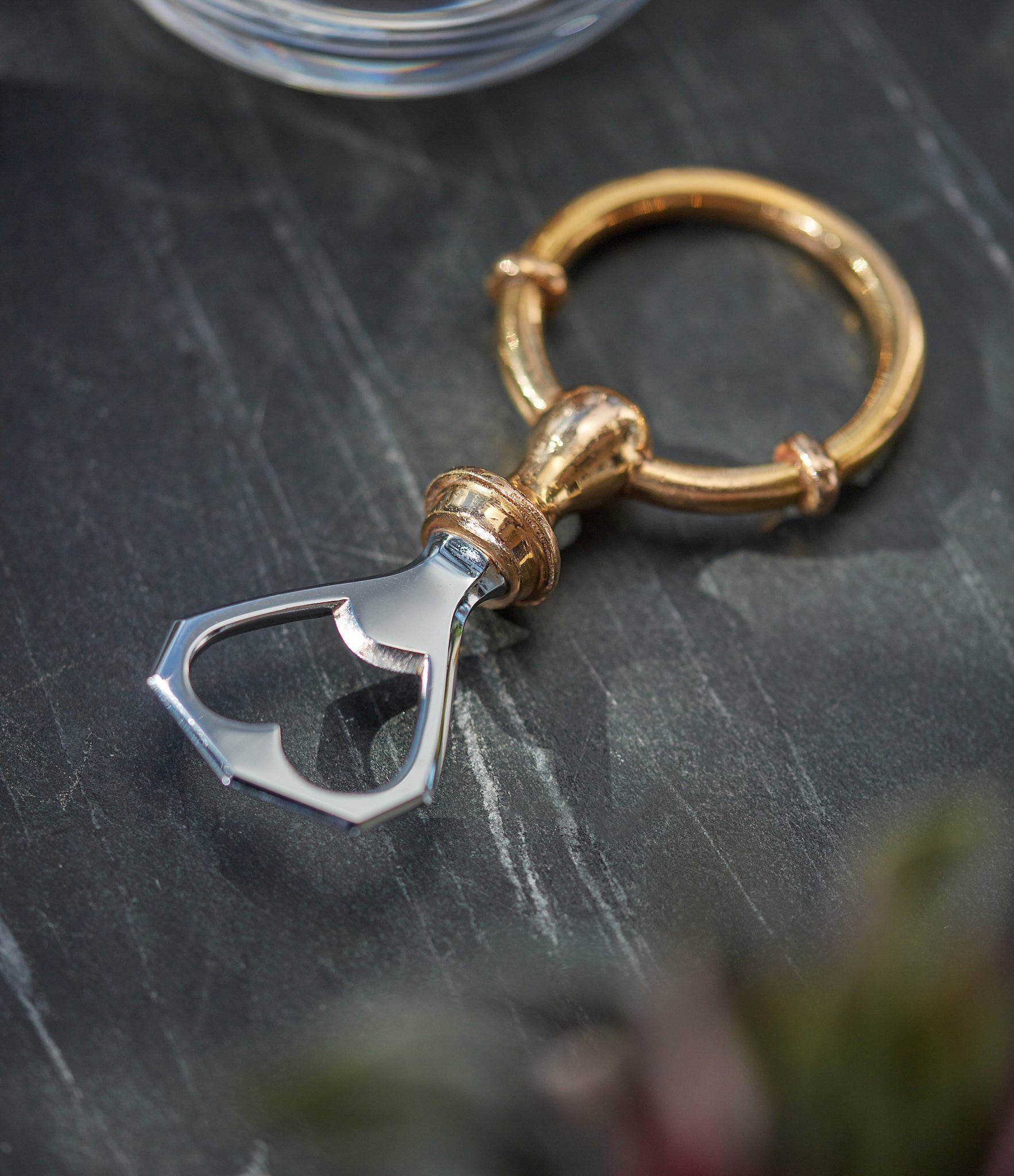 selling vintage luxury Hermès two-tone equestrian horse-bit bottle opener for sale online A Collected Man London UK specialist of rare collectable objects