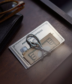 vintage Hermès silver money clip by Ravinet d'Enfert men's rare collectable object A Collected Man London
