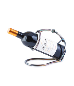 Rare vintage hermes silver wine bottle holder available to buy from A Collected Man London