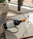 Rare vintage hermes silver wine bottle holder available to buy from A Collected Man London