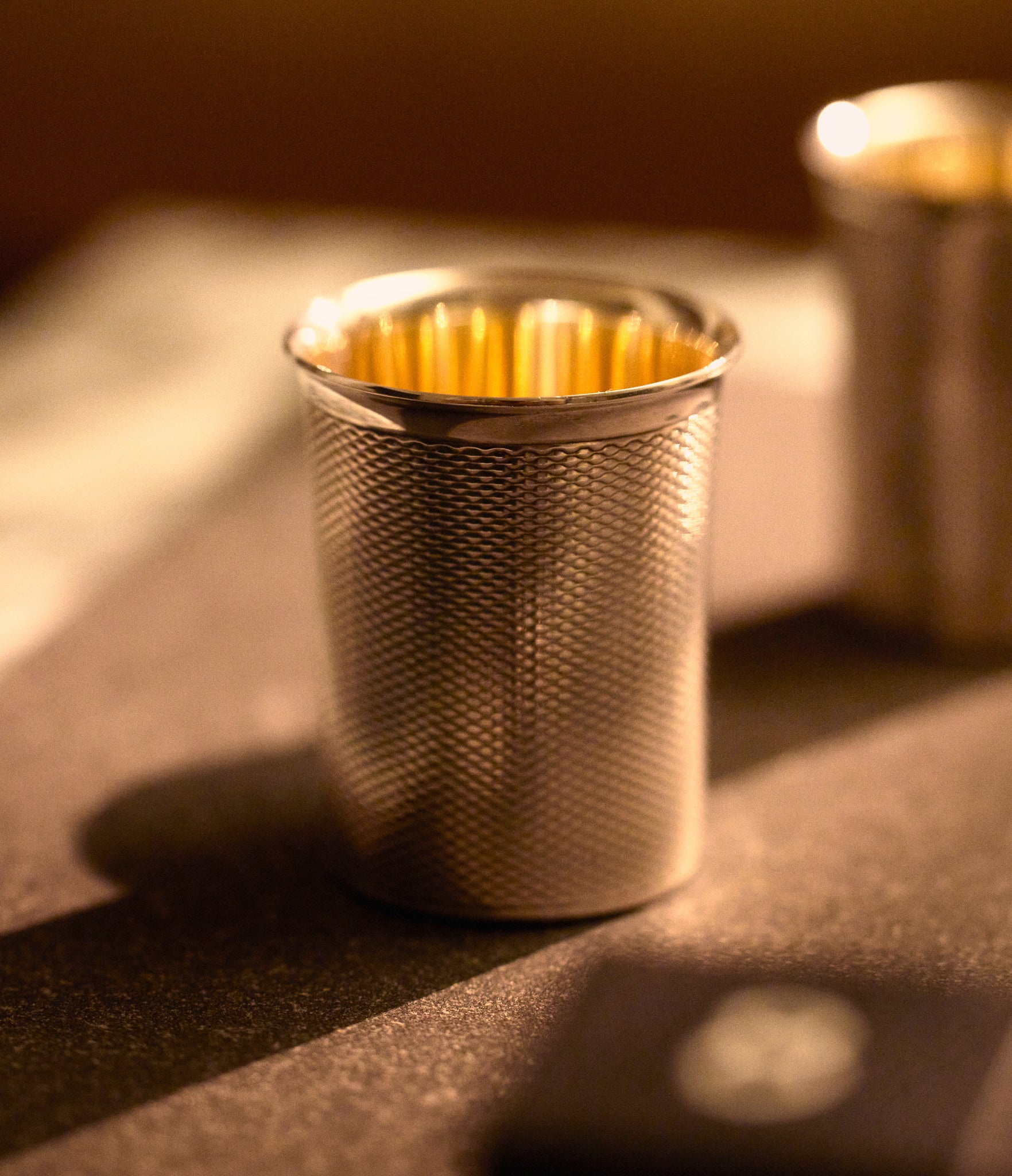 Hermès Smoking Set | silver gilded
