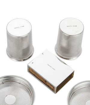 Hermès Smoking Set | silver gilded