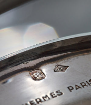 Ravinet D'Enfert silver Hermès Paris argent tastevin-style cigar holder ashtray A Collected Man