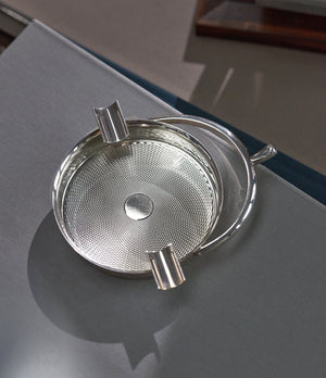 rare vintage Hermès Paris tastevin-style cigar holder ashtray A Collected Man