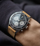 collect rare watch Heuer Autavia 2446 Second Execution Valjoux 72 rare first-owner steel racing sport watch for sale online at A Collected Man London UK rare watch specilaist