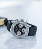 buying vintage Heuer Carrera 2546NS Dato 12 panda dial triple calendar chronograph most complicated Heuer watch for sale online at A Collected Man London UK specialist of rare watches