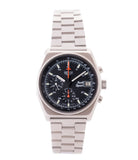 buy Heuer Sport Audi 510.533 vintage steel chronograph watch for sale online at A Collected Man London UK specialist of rare vintage watches