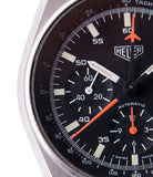 510.533 Heuer Audi Sport vintage steel chronograph watch for sale online at A Collected Man London UK specialist of rare vintage watches