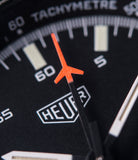 chronograph sport watch 510.533 Heuer Audi Sport vintage steel watch for sale online at A Collected Man London UK specialist of rare vintage watches