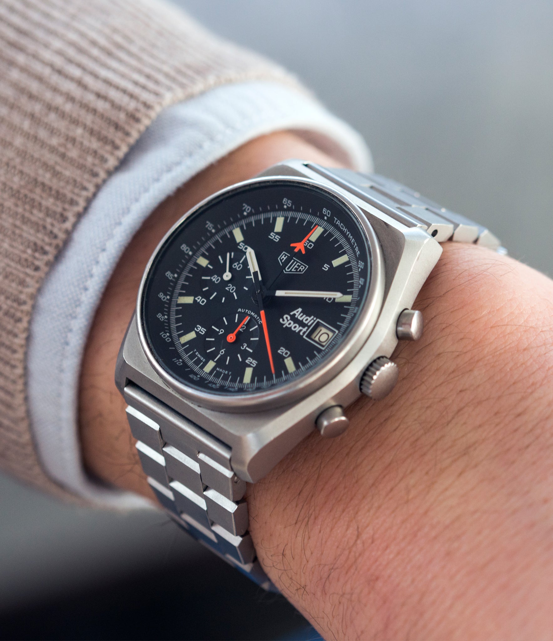 Heuer Audi Sport 510.533 vintage watch Buy vintage Heuer Audi