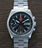 selling Heuer Sport Audi 510.533 vintage steel chronograph watch for sale online at A Collected Man London UK specialist of rare vintage watches