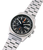 for sale Heuer Sport Audi 510.533 vintage steel chronograph watch for sale online at A Collected Man London UK specialist of rare vintage watches
