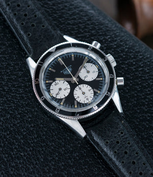 vintage Heuer Autavia Rindt 2446 rare steel chronograph sport racing watch Valjoux 72 movement in London