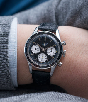 men's cool vintage wristwatch Heuer Autavia Rindt 2446 rare steel sport racing watch Valjoux 72 movement