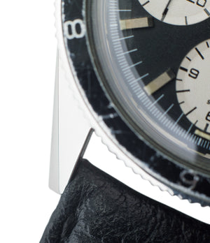 selling Rindt Heuer Autavia 2446 Valjoux 72 manual-winding steel sport chronograph watch for sale online at A Collected Man London UK vintage rare watch specialist