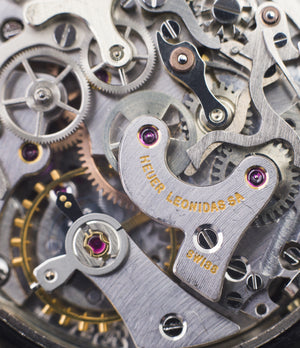 Valjoux 72 column-wheel chronograph manual-winding Heuer Autavia 2446 steel Rindt watch for sale online at A Collected Man London