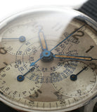 rare unrestored dial vintage Heuer Chronograph steel watch for sale online at A Collected Man London