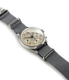 for sale vintage Heuer Chronograph steel watch online at A Collected Man London
