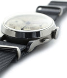 Heuer vintage Chronograph steel watch for sale online at A Collected Man London