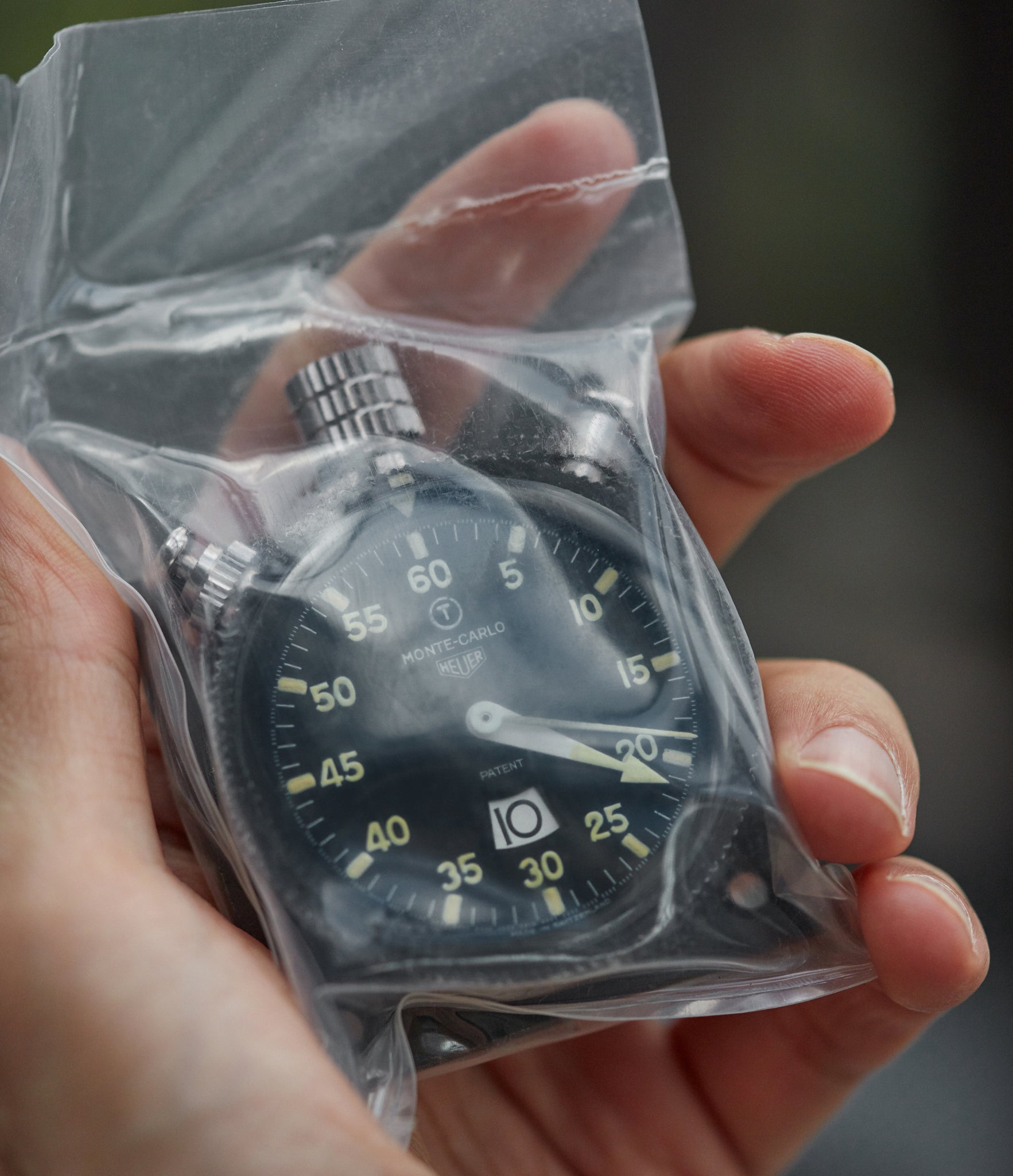 Heuer monte shop carlo stopwatch
