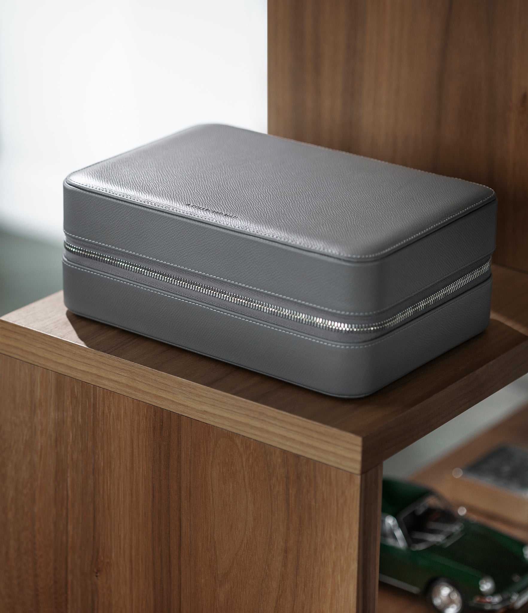 Grey watch box store