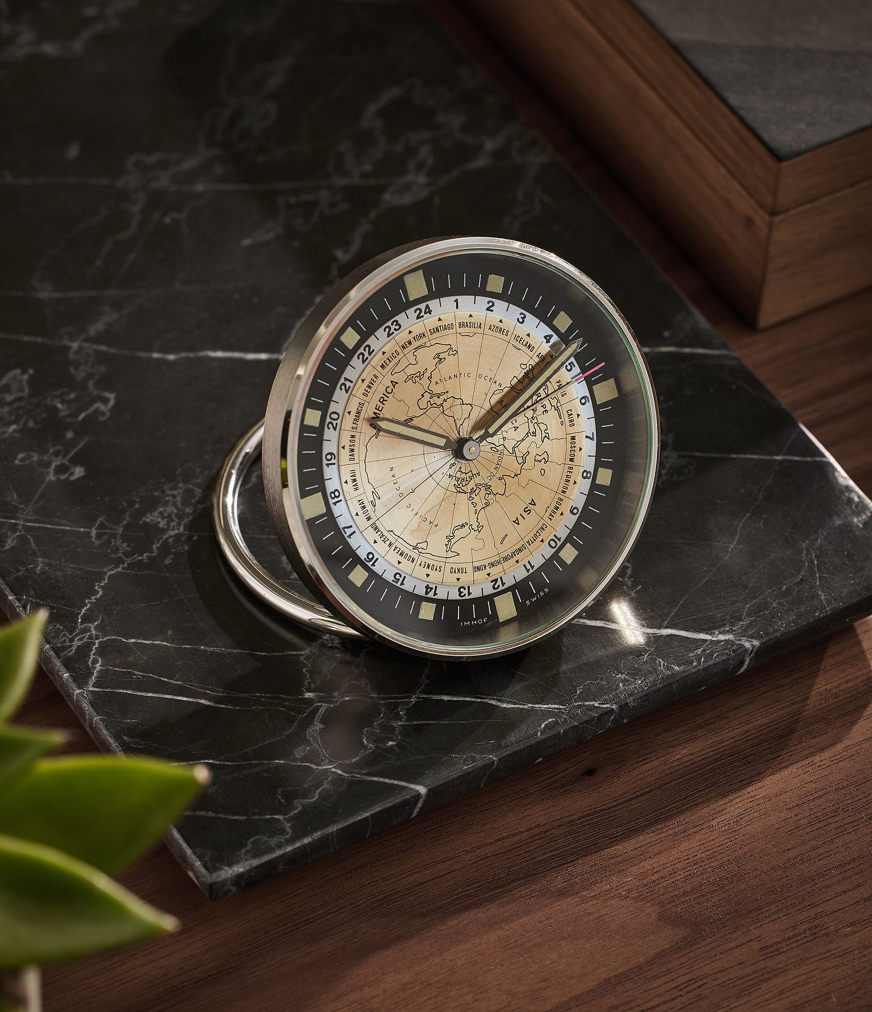 IMHOF World Time Clock | "Heure Universelle"