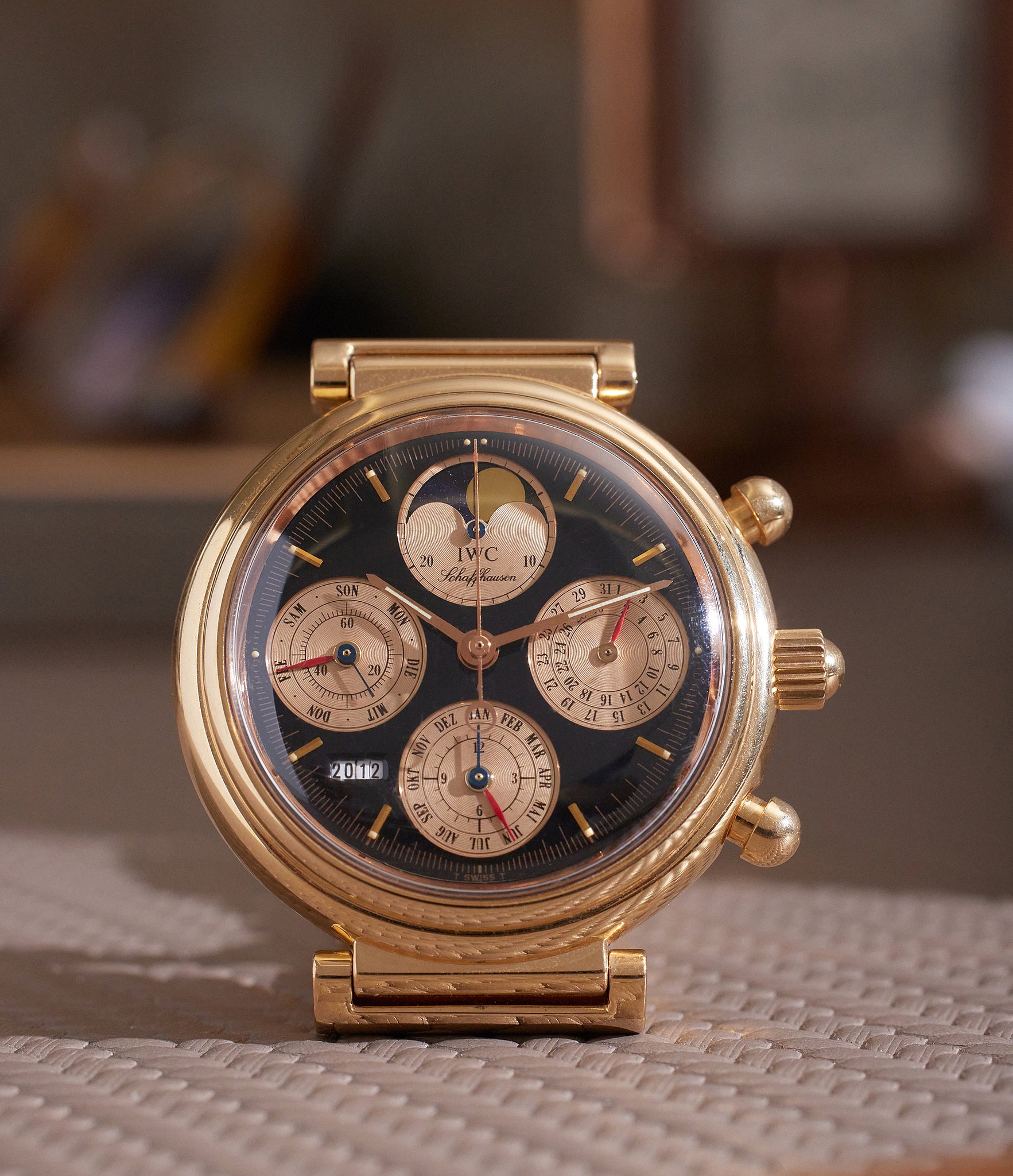 IWC Da Vinci Perpetual Calendar Chronograph, buy rare vintage watches at A Collected Man London