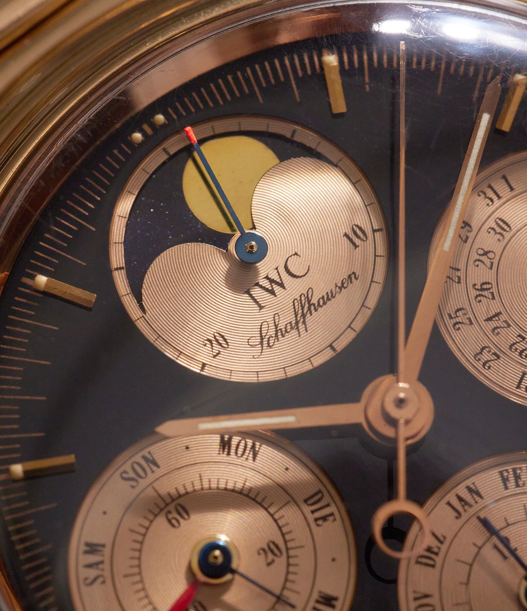 IWC Da Vinci Perpetual Calendar Chronograph, buy rare vintage watches at A Collected Man London