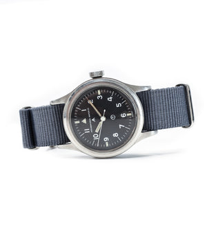 pilot's watch IWC Mark XI 6B/346 vintage military RAF pilot steel online at A Collected Man London vintage military watch specialist