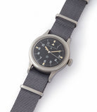 for sale vintage IWC Mark 11 6B/346 British RAF pilot's military steel watch for sale online at A Collected Man London UK specialist of rare watches