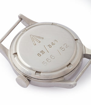 military RAF watch IWC Mark 11 6B/346 British RAF pilot's military steel watch for sale online at A Collected Man London UK specialist of rare watches