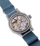 Cal. 89 manual-winding IWC Mark 11 6B/346 steel vintage military wristwatch for sale online at A Collected Man London UK specialist of rare watches