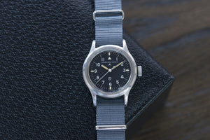 IWC 6B/346 Mark 11 steel vintage military wristwatch Cal. 89 for sale online at A Collected Man London UK specialist of rare watches