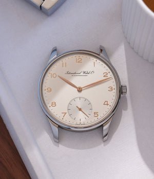IWC Portuguese "Jubilee" | Steellimited series of 1000 watches made to celebrate the 125th anniversary of IWC in 1993 | A Collected Man | Available Worldwide