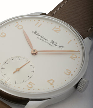 IWC Portuguese "Jubilee" | Steellimited series of 1000 watches made to celebrate the 125th anniversary of IWC in 1993 | A Collected Man | Available Worldwide