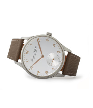 IWC Portuguese "Jubilee" | Steellimited series of 1000 watches made to celebrate the 125th anniversary of IWC in 1993 | A Collected Man | Available Worldwide